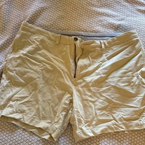 Brooks Brothers Light Tan Flat Front Shorts